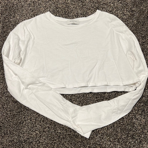 Babaton cropped long sleeve - Picture 3 of 3